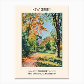 Kew Green London Parks Garden 4 Canvas Print