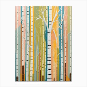 Birch Trees Canvas Print