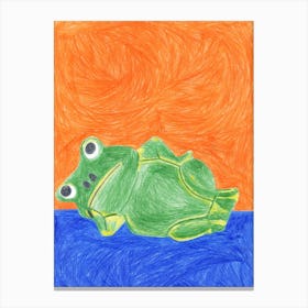 Froggy Canvas Print