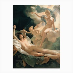 Aphrodite And Venus Canvas Print