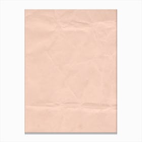 Pink Paper Canvas Print