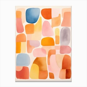 Abstract Watercolor Painting 3 Canvas Print