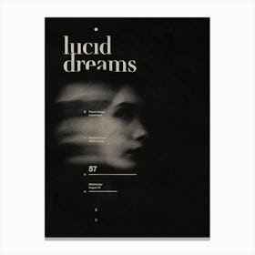Lucid Dreams Canvas Print