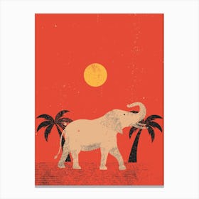 Elephant 2 Canvas Print