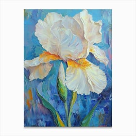 White Iris Canvas Print