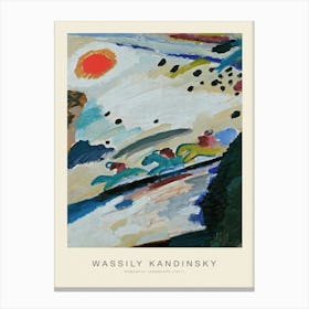 ROMANTIC LANDSCAPE (SPECIAL EDITION) - WASSILY KANDINSKY Canvas Print