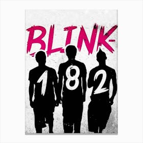 Blink 182 9 Canvas Print