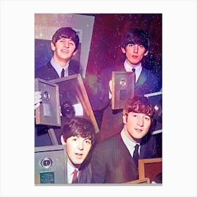 the Beatles britpop music band 7 Canvas Print