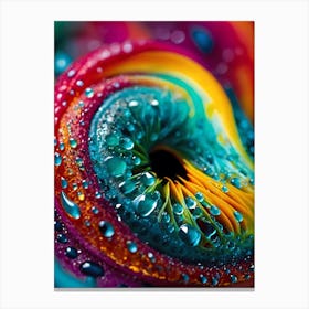 Colorful Swirl 1 Canvas Print