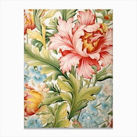 Floral Wallpaper 399 Canvas Print