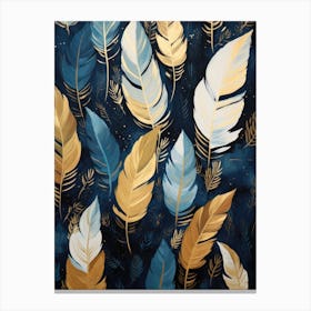 Feathers 10 Canvas Print