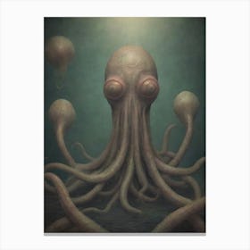 Octopus 5 Canvas Print