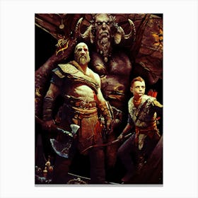 God Of War 5 Canvas Print