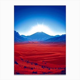 Red Desert Canvas Print