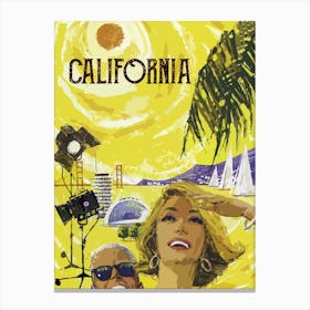 California Under The Sun Canvas Print