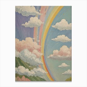 Rainbow In The Sky Canvas Print