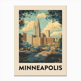 Minnesota Cityscape Canvas Print