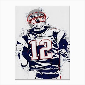 Tom Brady 1 Canvas Print