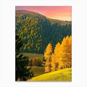 Autumn In The Mountains 8 Canvas Print