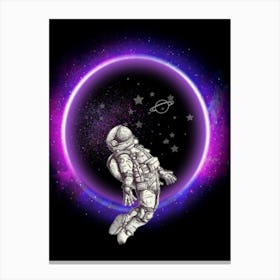 Astronaut In Space 4 Toile