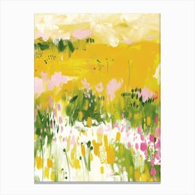 Field Of Yellow 3 Canvas Print