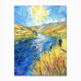 Scottish River Canvas Print