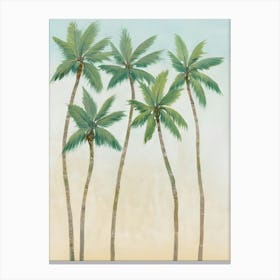 Palm Trees Canvas Print