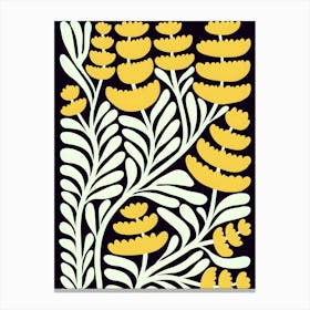 Henri Matisse Yellow Hibiscus Canvas Print