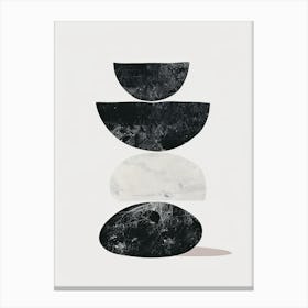 Juba Stone Park Bauhaus Minimalist Canvas Print