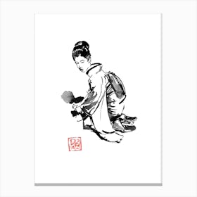 Geisha Ramsse Canvas Print