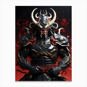 Samurai Warrior Canvas Print