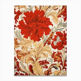 Floral Wallpaper 59 Canvas Print