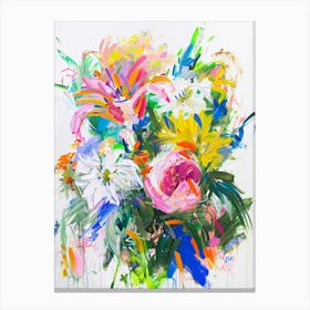 'Flowers' 4 Canvas Print