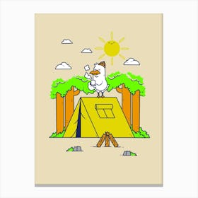 Summer Camp Canvas Print