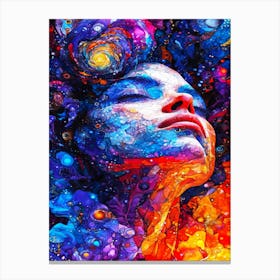 Thought Storm- Psychedelic Ideas Canvas Print