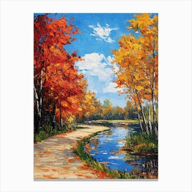 Beautiful Autumn Painting 20 Canvas Print