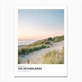 Coordinates Poster The Netherlands Canvas Print