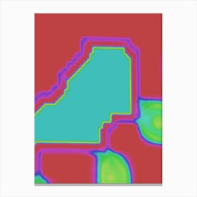 Nyc Heat Map Canvas Print