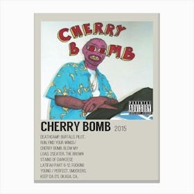 Cherry Bomb 2015 Poster Canvas Print