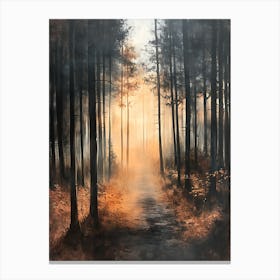 Forest Path Canvas Print