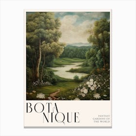 Botanique Fantasy Gardens Of The World 6 Canvas Print