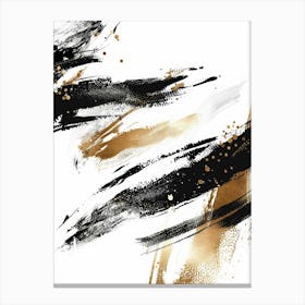 Abstract Brush Strokes 31 Canvas Print