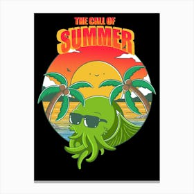 The Call Of Summer 1 Canvas Print
