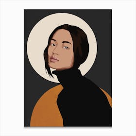 Woman Portrait Canvas Print