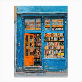 Reykjavik Book Nook Bookshop 2 Canvas Print