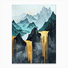 Annapurna Mist Dreamlike Majesty Canvas Print