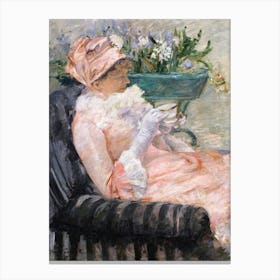 The Cup of Tea (ca. 1880–81), Mary Cassatt Canvas Print