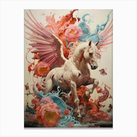 Pegasus Horse Canvas Print