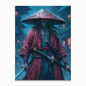 Samurai Warrior 3 Canvas Print