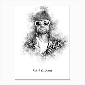 Kurt Cobain 1 Canvas Print